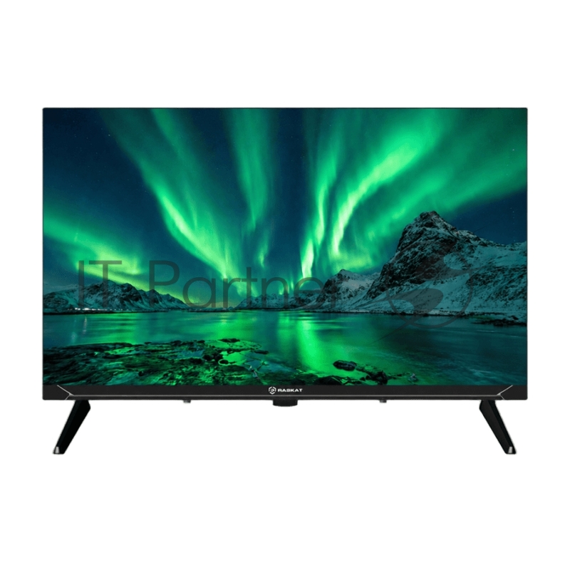 Телевизор LED RASKAT 24 24H1400B /HD/YaOS/1+8 Гб/Bluetooth/