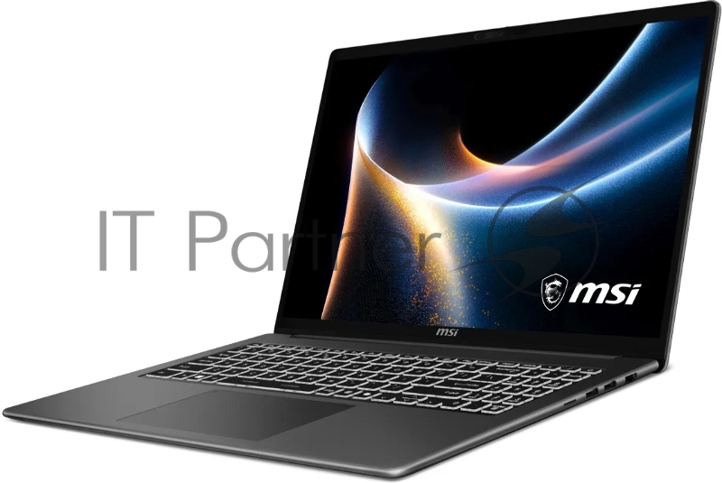 Ноутбук MSI Modern 16S AI+ G3MG-032RU Core Ultra 5 322 16Gb SSD512Gb Intel Arc 16 OLED FHD+ (1920x1200) Windows 11 Pro grey WiFi BT Cam (9S7-26U211-032)