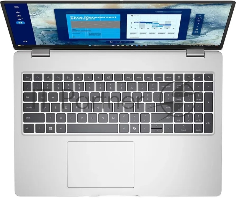 Ноутбук Dell Pro 16 Core Ultra 5 235U 16Gb SSD512Gb Intel Graphics 16 IPS FHD+ (1920x1200) Linux silver WiFi BT Cam (PRO16-5654)