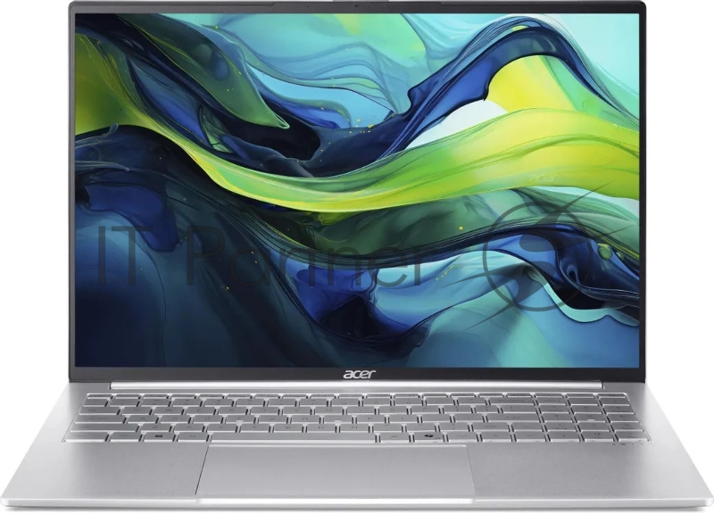 Ноутбук 16 IPS WUXGA ACER Swift SFL16-51M серебристый (Core Ultra 5 115U/16Gb/512Gb SSD/VGA int/noOS) (NX.D3UCD.003)