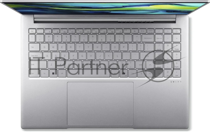 Ноутбук 16 IPS WUXGA ACER Swift SFL16-51M серебристый (Core Ultra 5 115U/16Gb/512Gb SSD/VGA int/noOS) (NX.D3UCD.003)