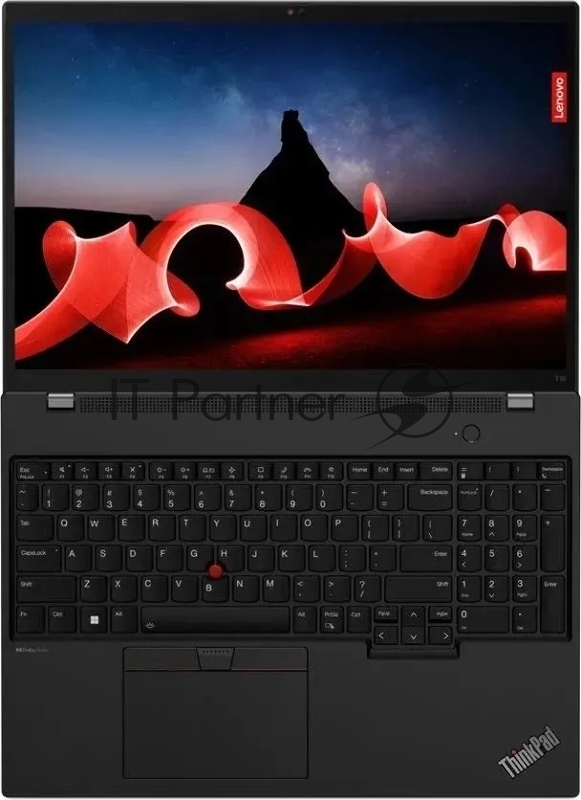 Ноутбук Lenovo ThinkPad T16 Gen 2 (21HJS6SM00_Win11P) Intel Core i7 1355U 1700MHz/16/1920x1200/16GB/1024 SSD/Intel Iris Xe Graphics/Wi-Fi/Bluetooth/Windo 11 Pro Black