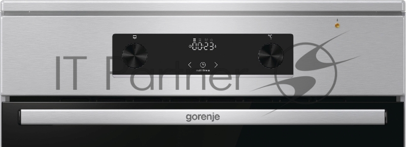 Плита электрическая Gorenje GEIT6C60XPG нержавеющая сталь, конфорок 4 шт, духовка 71 л, 60 см x 85 см x 60 см