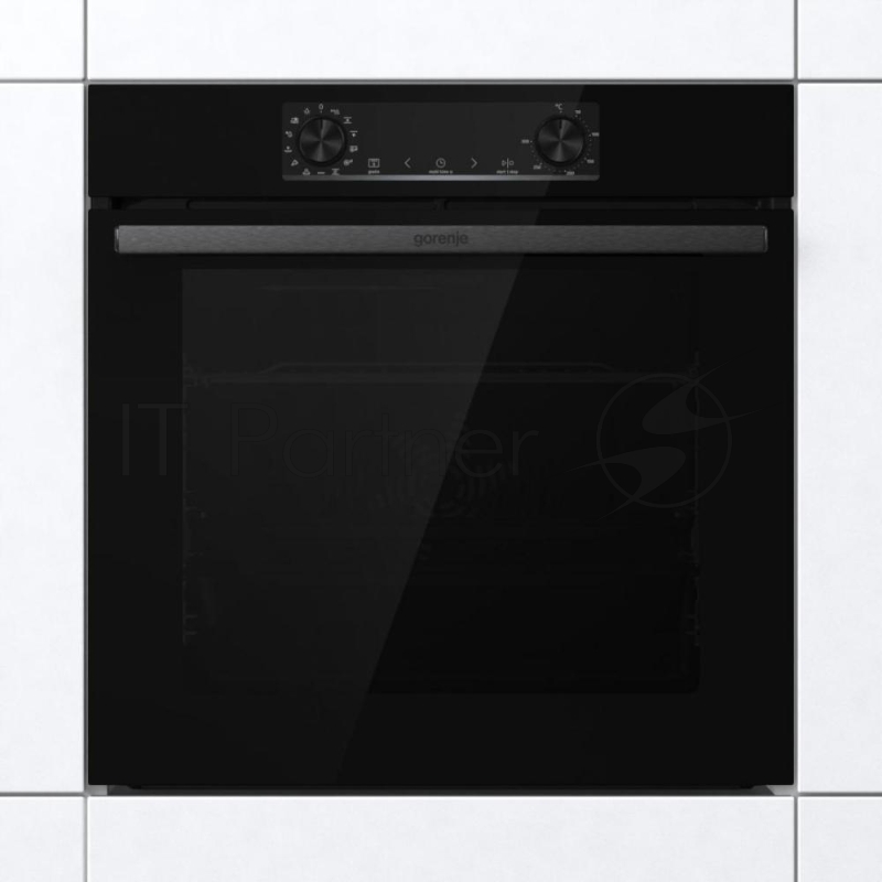 Встраиваемый электрический духовой шкаф Gorenje BOS6737E13BG , 77 л, 300 °C, конвекция, электрический гриль, термощуп, класс A