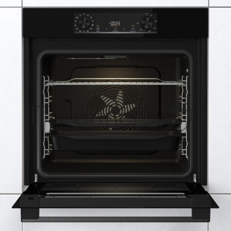 Встраиваемый электрический духовой шкаф Gorenje BOS6737E13BG , 77 л, 300 °C, конвекция, электрический гриль, термощуп, класс A