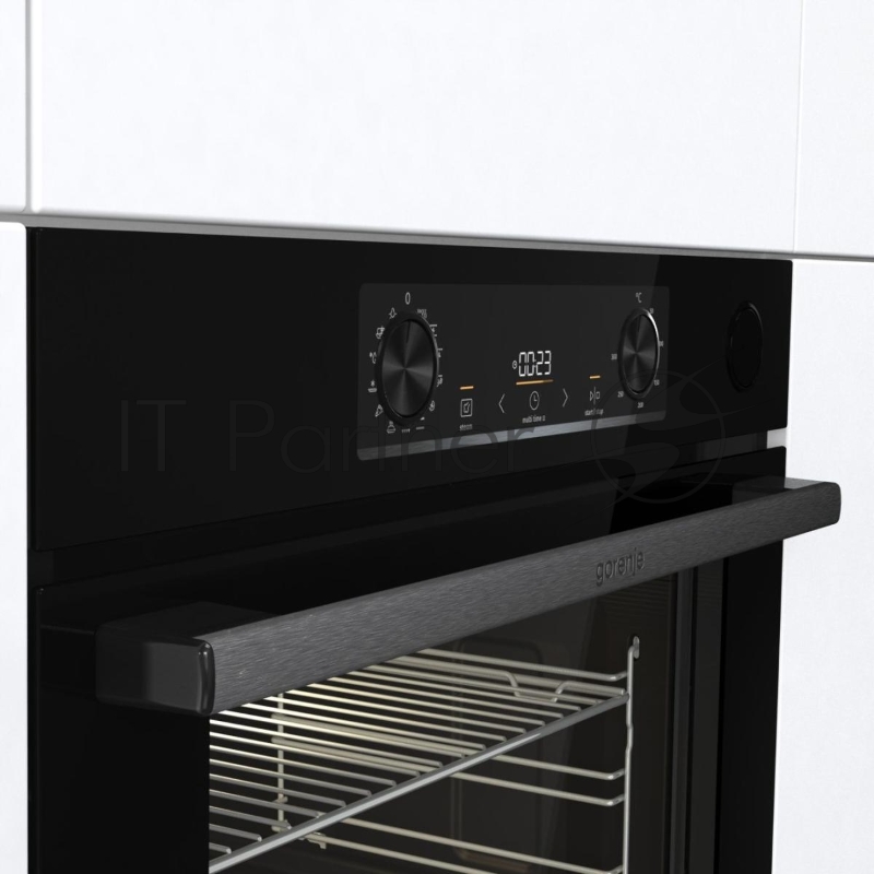 Встраиваемый электрический духовой шкаф Gorenje BSA6737E15BG , 77 л, 300 °C, конвекция, электрический гриль, класс A