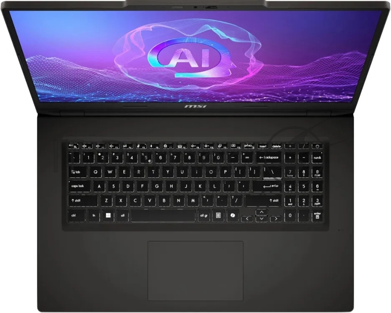 Ноутбук MSI VenturePro 17 AI A2HVEG-029XRU Intel Core Ultra 5 225H/16Gb (2*8 D5)/SSD512Gb/RTX4050 6Gb (45W)/17.3/IPS/FHD/1920x1080/1 Gray/2.4kg