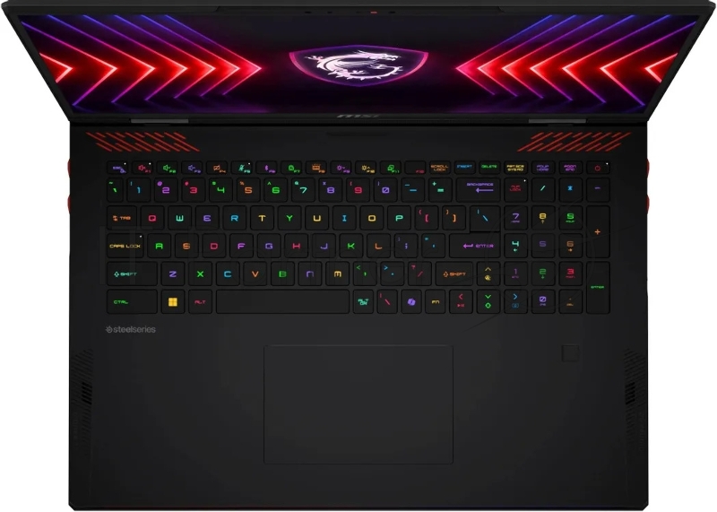 Ноутбук MSI Raider A18 HX A9WIG-408RU AMD Ryzen 9 9955HX3D/32Gb (2*16 D5)/SSD2Tb/RTX5080 16Gb (175W)/18/IPS/MiniLED/WQUXGA/3 Black/3.6kg