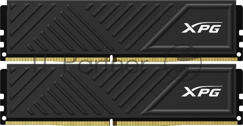 Модуль памяти ADATA 16GB DDR4 3200 UDIMM XPG GAMMIX D35 Gaming Memory AX4U32008G16A-DTBKD35 1.35V, Heat Shield, Kit (2x8GB), Black, RTL,