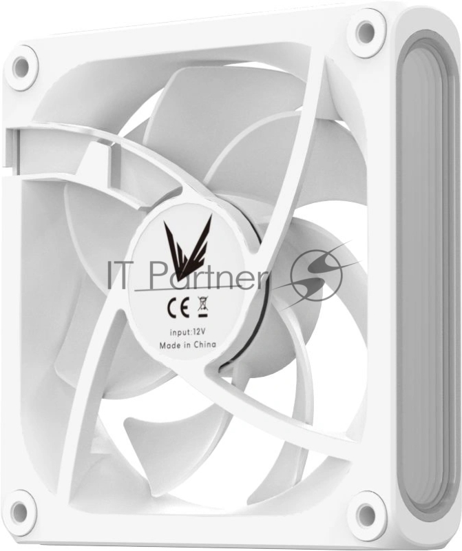 Вентилятор для корпуса Formula Air Fusion 1 LT Reverse ARGB 120х120x28 белый 4-pin 22дБ (AIR FUSION 1 LT WH REVERSE) Ret