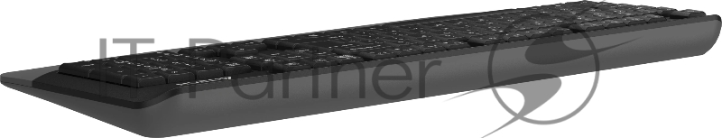 Клавиатура A4Tech FGK20 серый USB беспроводная Multimedia (подставка для запястий)