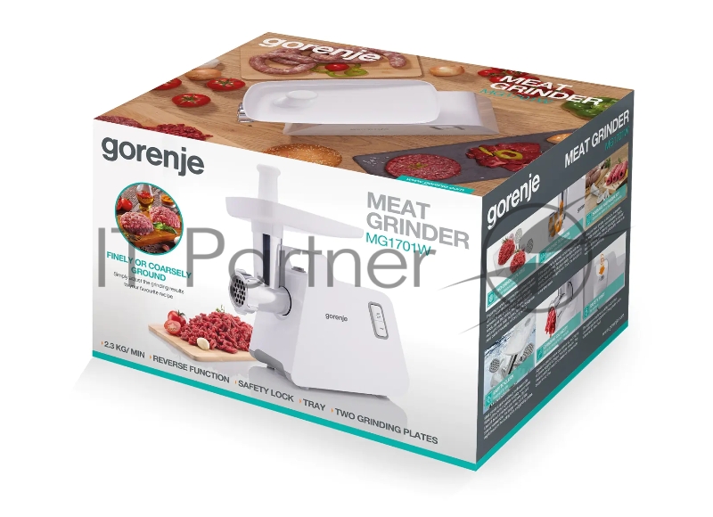 Мясорубка Gorenje MG1701W 1700Вт белый