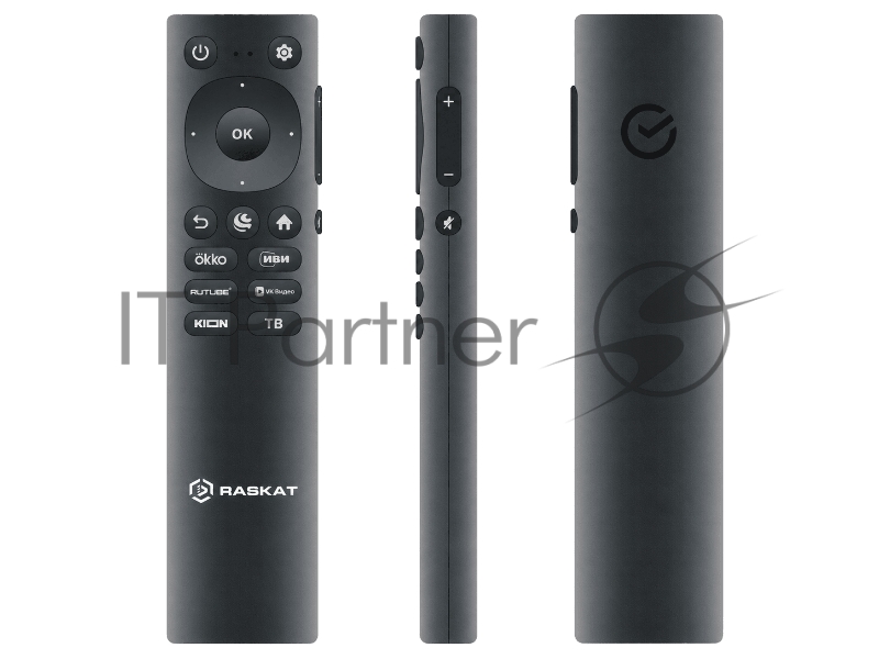 Телевизор 50 Q-LED RASKAT 50U5300B /UHD/SBER Салют/1,5+8 Гб/Bluetooth/