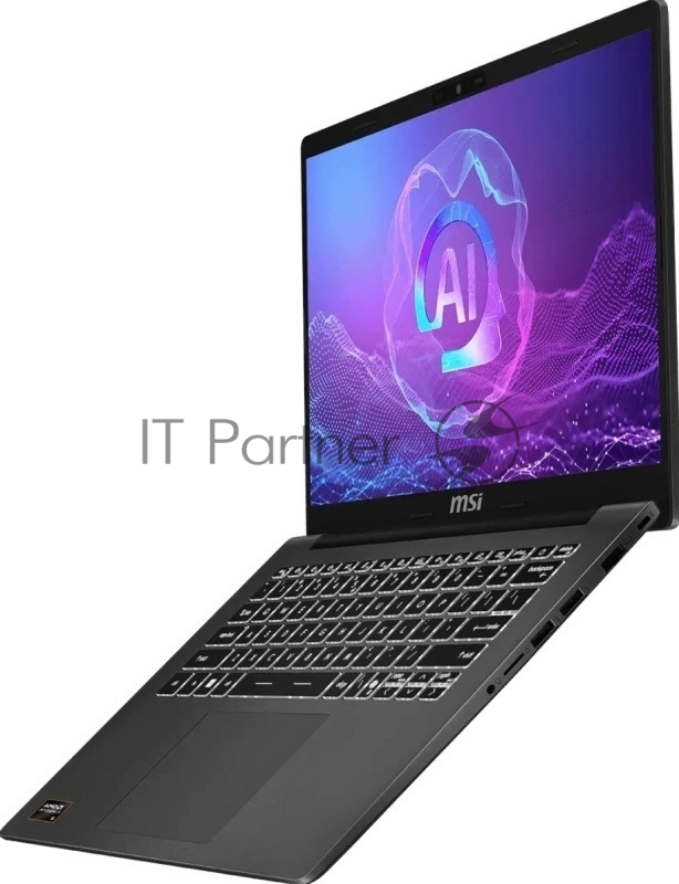 Ноутбук MSI Modern A14 AI+ F3HMG-041XRU/14/IPS/AMD Ryzen AI 5 330/16Gb/512Gb/SSD/AMD Radeon 820M/Без ОС/серый/1.5kg