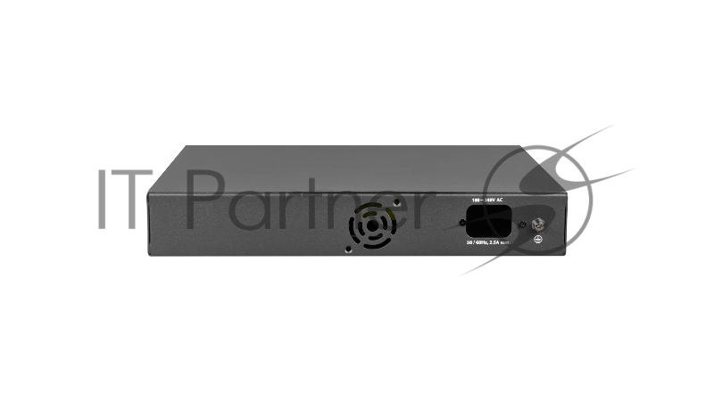 Управляемый коммутатор Qtech уровня L2+ с поддержкой PoE 802.3af/at, 8 портов 10/100/1000BASE-T, 2 порта 1000BASE-X SFP, встроенный БП, 100-240В AC