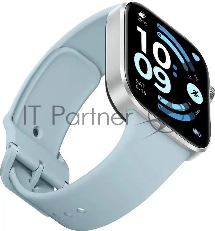 Умные часы Xiaomi Redmi Watch 6, 2.07 AMOLED, GPS, Bluetooth 5.4, IPX/WR50, голубой