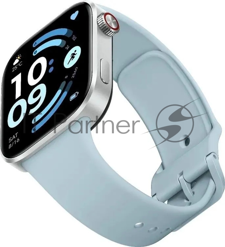 Умные часы Xiaomi Redmi Watch 6, 2.07 AMOLED, GPS, Bluetooth 5.4, IPX/WR50, голубой