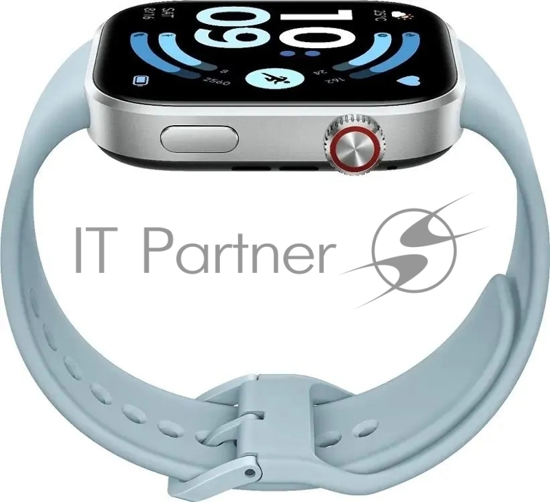 Умные часы Xiaomi Redmi Watch 6, 2.07 AMOLED, GPS, Bluetooth 5.4, IPX/WR50, голубой