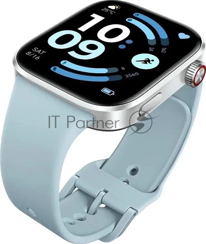 Умные часы Xiaomi Redmi Watch 6, 2.07 AMOLED, GPS, Bluetooth 5.4, IPX/WR50, голубой