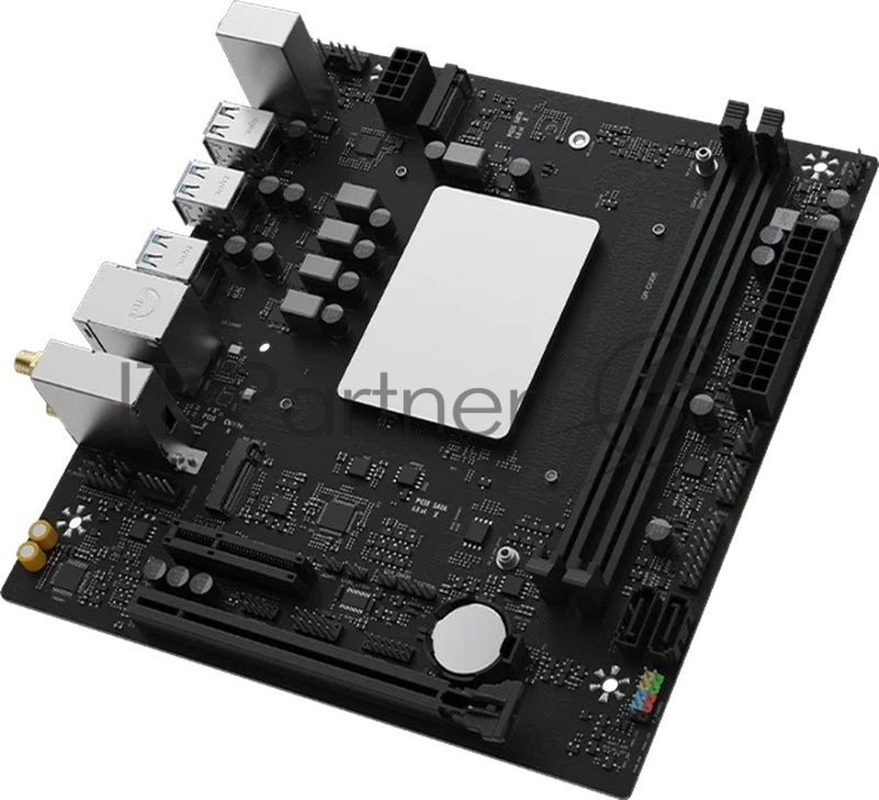 Материнская плата Maxsun MS-MoDT 205H D4 WIFI 205H, SoC, 2xDDR4, 1*PCIEx16, 1*PCIEx4, 1*PCIEx1, 4*M.2, 6*USB3.2Gen1, 6*USB2.0, 2*SATA3.0, 1G, M-ATX, RTL