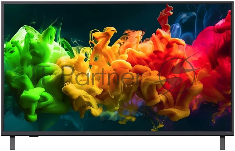 Телевизор LG 43 43QNED80B6B черный Mini LED UHD 60Hz Smart TV webOS