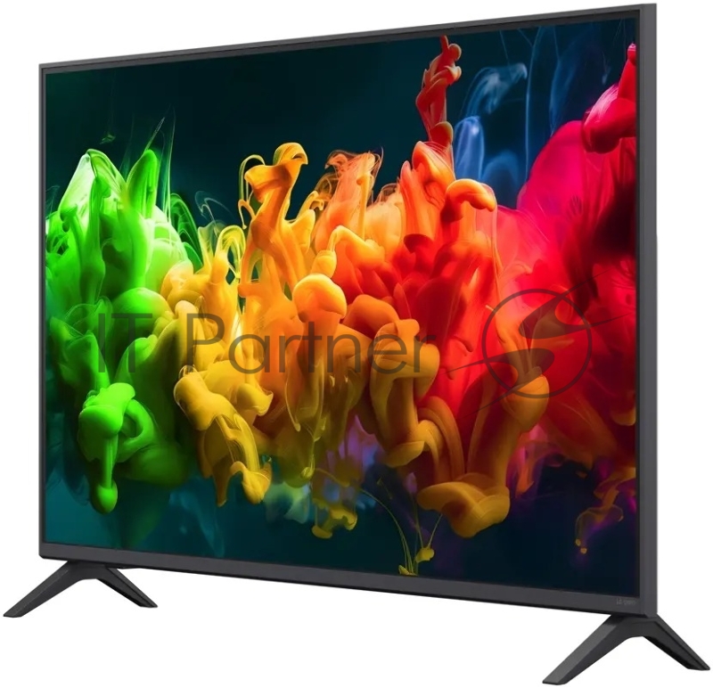 Телевизор LG 43 43QNED80B6B черный Mini LED UHD 60Hz Smart TV webOS