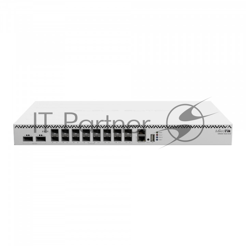 Коммутатор MikroTik CRS518-16XS-2XQ-RM, 16×25 Гбит/с SFP28 + 2×100 Гбит/с QSFP28, управляемый