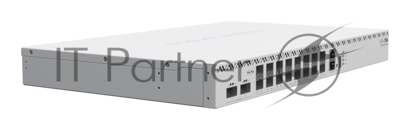 Коммутатор MikroTik CRS518-16XS-2XQ-RM, 16×25 Гбит/с SFP28 + 2×100 Гбит/с QSFP28, управляемый