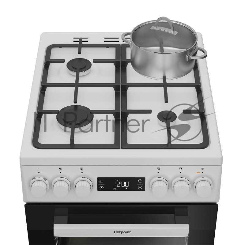 Плита газ. Hotpoint HSG5F2HB, белый