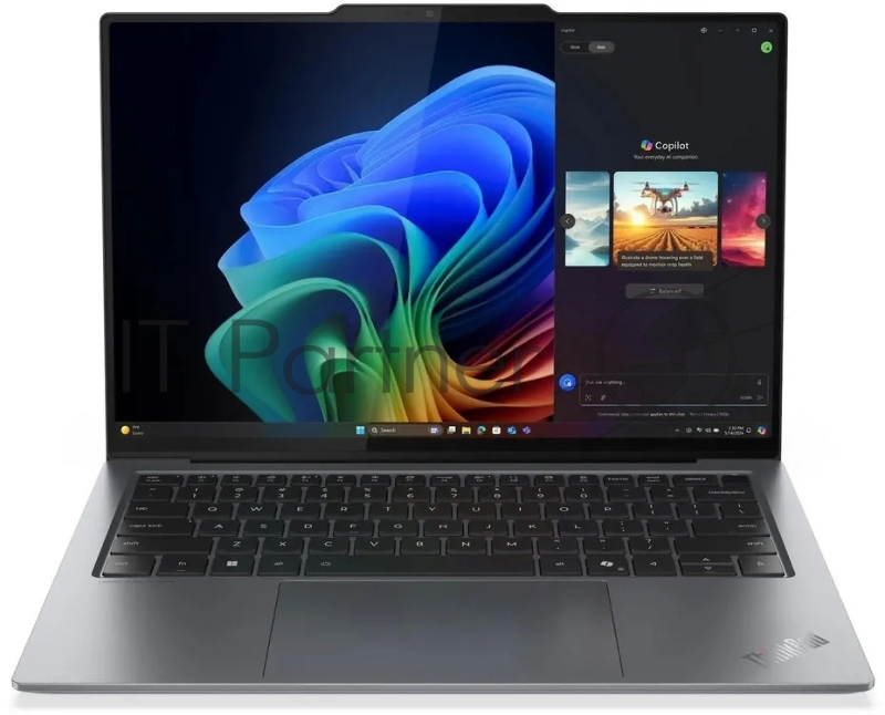 Ноутбук Lenovo ThinkPad X9-14 G1 Aura Core Ultra 7 258V 32Gb SSD1Tb Intel Arc 140V 14 OLED Touch 2.8K (2880x1800) Windows 11 Pro grey WiFi BT Cam (21QA0036US)