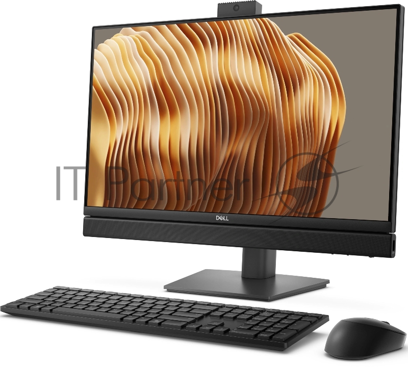 Моноблок Dell Pro 24 QC24250 23.8 Full HD Core Ultra 5 235 (3.4) 16Gb SSD1Tb Graphics CR Windows 11 Pro GbitEth WiFi BT 130W клавиатура мышь Cam темно-серый 1920x1080