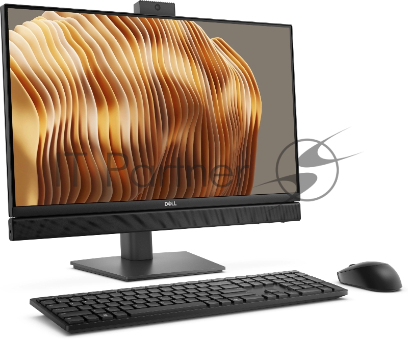 Моноблок Dell Pro 24 QC24250 23.8 Full HD Core Ultra 5 235 (3.4) 16Gb SSD1Tb Graphics CR Windows 11 Pro GbitEth WiFi BT 130W клавиатура мышь Cam темно-серый 1920x1080