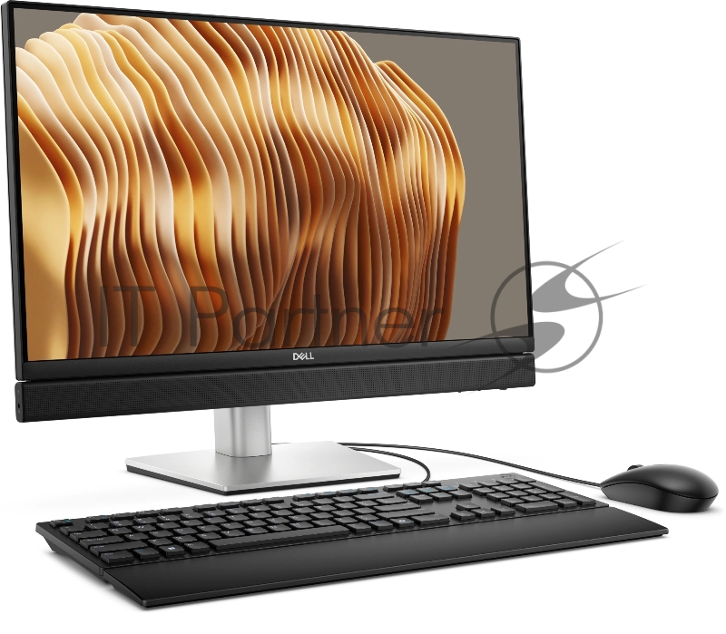 Моноблок Dell Pro 24 Plus QB24250 23.8 Full HD Core Ultra 7 265 (2.4) 32Gb SSD1Tb Graphics CR Windows 11 Pro GbitEth WiFi BT клавиатура мышь Cam серебристый 1920x1080