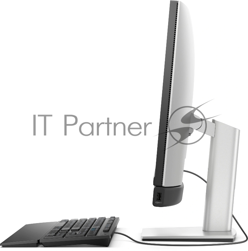 Моноблок Dell Pro 24 Plus QB24250 23.8 Full HD Core Ultra 7 265 (2.4) 32Gb SSD1Tb Graphics CR Windows 11 Pro GbitEth WiFi BT клавиатура мышь Cam серебристый 1920x1080