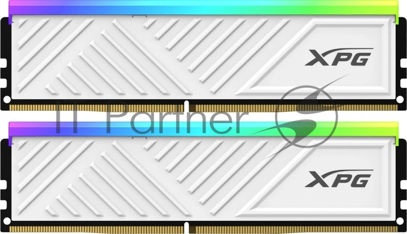 Память DDR4 2x8GB 3200MHz A-Data AX4U32008G16A-DTWHD35G XPG Spectrix D35G RGB RTL Gaming PC4-25600 CL16 DIMM 288-pin 1.35В single rank с радиатором Ret