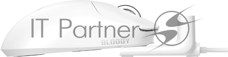 Мышь A4Tech Bloody R77 Ultra Dock белый оптическая 20000dpi беспров. USB 5but