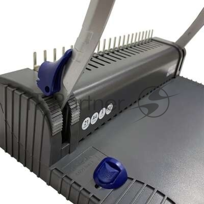 Переплетчик Office Kit B2108NK (BINE0012) A4/перф.8л.сшив/макс.150л./мет (9-16мм)