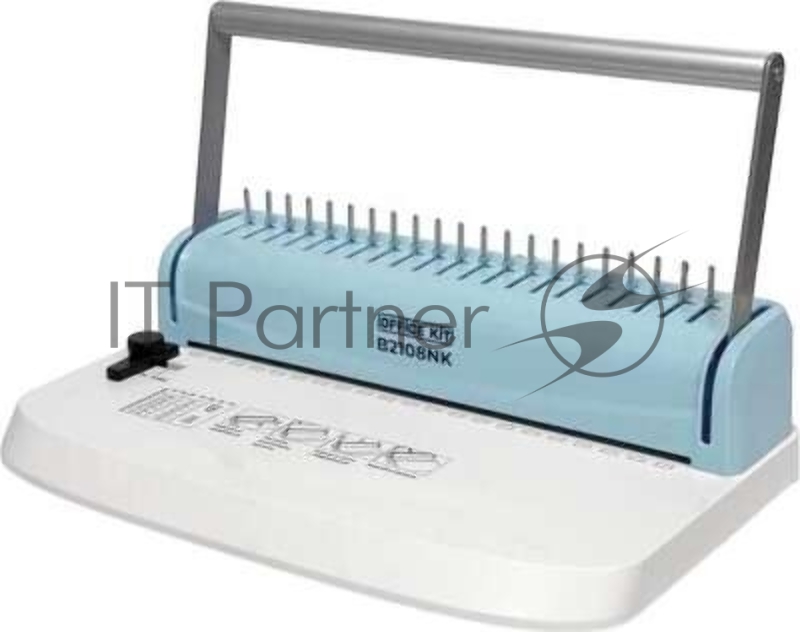 Переплетчик Office Kit B2108NK (BINE0012) A4/перф.8л.сшив/макс.150л./мет (9-16мм)