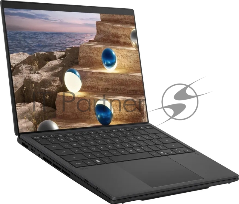 Ноутбук Asus ZenBook Duo UX8407AA-SN538X Core Ultra X9 378H 32Gb SSD1Tb Intel Arc B390 14 OLED Touch 3K (2880x1800) Windows 11 Pro dk.grey WiFi BT Cam (90NB16V1-M00VU0)