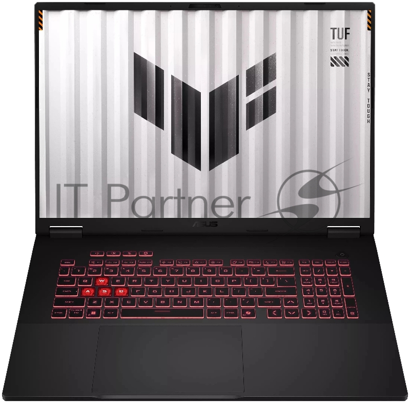 Ноутбук Asus TUF Gaming A18 FA808PP-S8034 Ryzen 9 8940HX 16Gb SSD512Gb NVIDIA GeForce RTX 5070 8Gb 18 IPS FHD+ (1920x1200) без ОС grey WiFi BT Cam (90NR0MG1-M001D0)