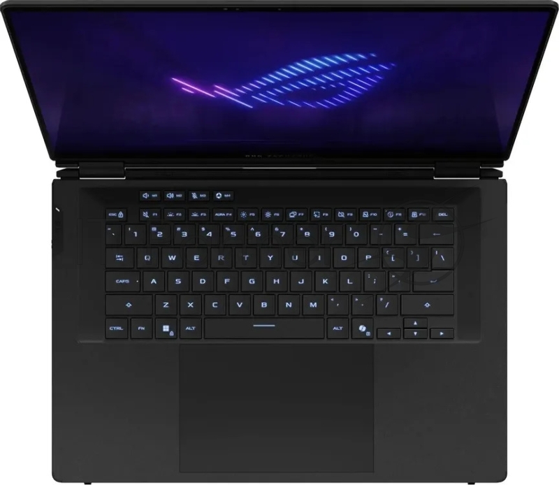 Ноутбук Asus ROG Zephyrus Duo 16 GX651AX-SR144W Core Ultra 9 386H 32Gb SSD1Tb NVIDIA GeForce RTX 5090 24Gb 16 OLED Touch 3K (2880x1800) Windows 11 Home dk.grey WiFi BT Cam Bag (90NR0NT2-M006D0)