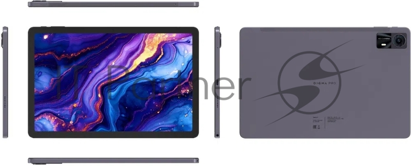Планшет Digma Pro Zenith II T620 11, 8Gb, 128Gb, 4G, Wi-Fi, Android 15, графит