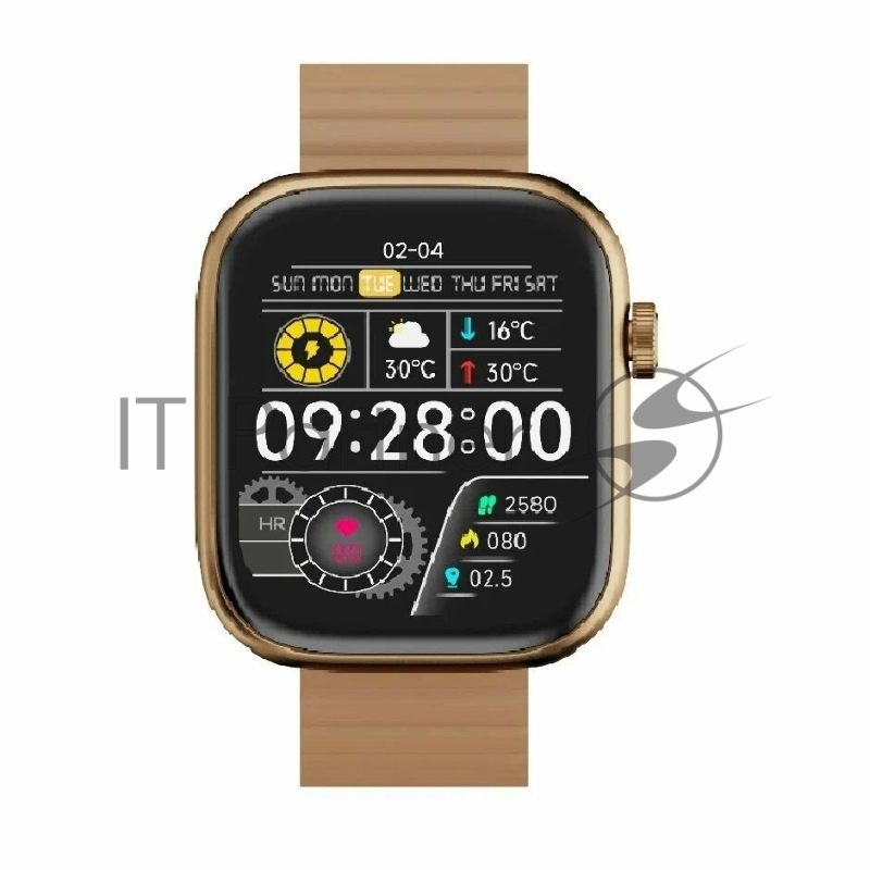 Смарт часы iMIKI ST2, Gold+Rose