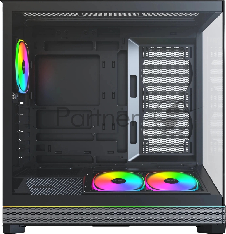 Корпус Montech SKY 3 черный без БП ATX 8x120mm 5x140mm 2xUSB3.0 audio bott PSU