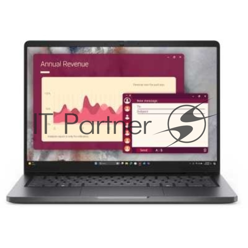Ноутбук Dell 16 Pro Pro16-7655/16/IPS/Intel Core Ultra 7 255U/32GB/512GB SSD/Intel Graphics/Windows 11 Pro/серебристый/1.8kg