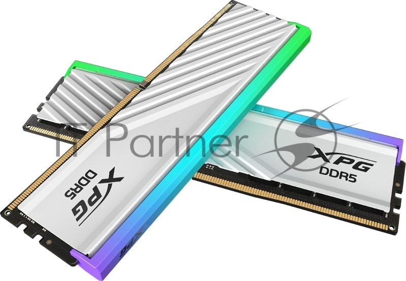 Память DDR5 2x16GB 6000MHz A-Data AX5U6000C2816G-DTLABRWH XPG Lancer Blade RGB RTL Gaming PC5-44800 CL28 DIMM 288-pin 1.4В single rank Ret