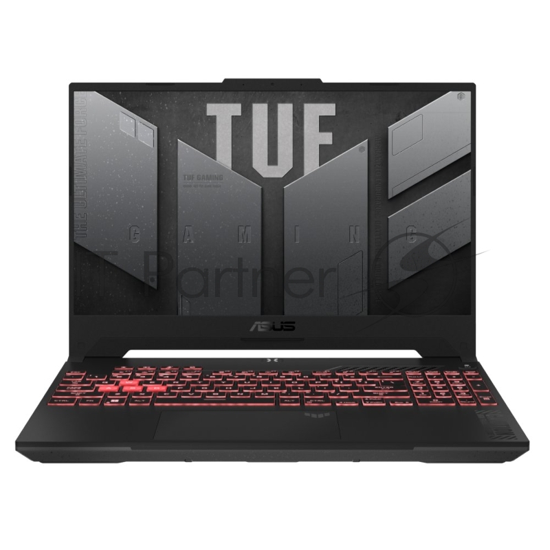 Ноутбук ASUS TUF Gaming A17 FA707NUG AMD Ryzen 7 7445HS/16Gb (D5)/SSD512Gb/RTX4050 6Gb (115W)/17.3/IPS/FHD/1920x1080/ Gray/2.6kg