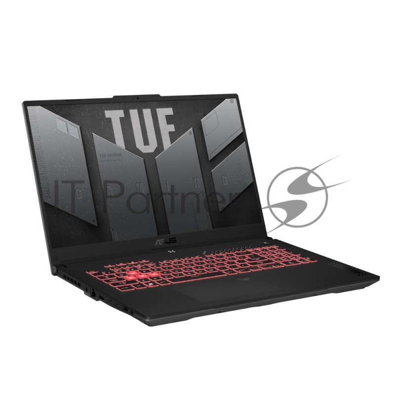 Ноутбук ASUS TUF Gaming A17 FA707NUG AMD Ryzen 7 7445HS/16Gb (D5)/SSD512Gb/RTX4050 6Gb (115W)/17.3/IPS/FHD/1920x1080/ Gray/2.6kg