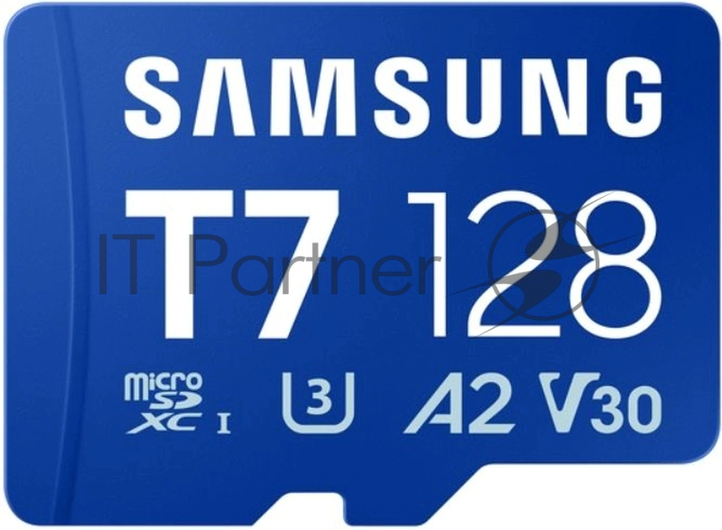 Карта памяти MicroSDXC 128GB Samsung MB-MB128T/WW T7 UHS-1 U3 A2 V30