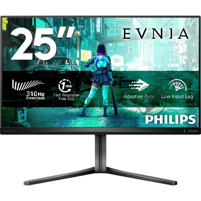Монитор Philips 25M2N3200U 24,5 16:9 Fast IPS 1920x1200 300Hz (OC 310Hz) 1ms 400cd 2xHDMI 1xDP HAS 130mm Internal Dark Grey 100x100/ Philips 25M2N3200U 24,5 16:9 Fast IPS 1920x1200 300Hz (OC 310Hz) 1ms 400cd 2xHDMI 1xDP HAS 130mm Internal Dark Grey 1